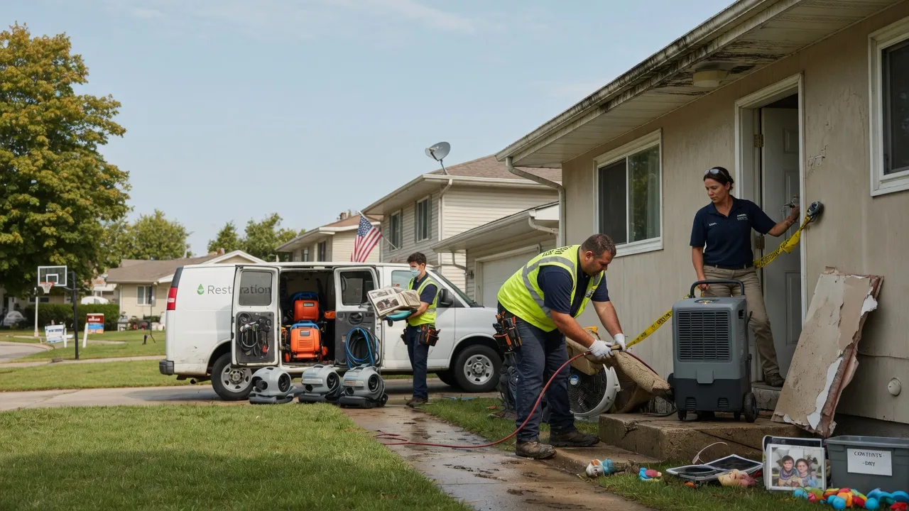 Water Damage Restoration in Delavan, WI near me